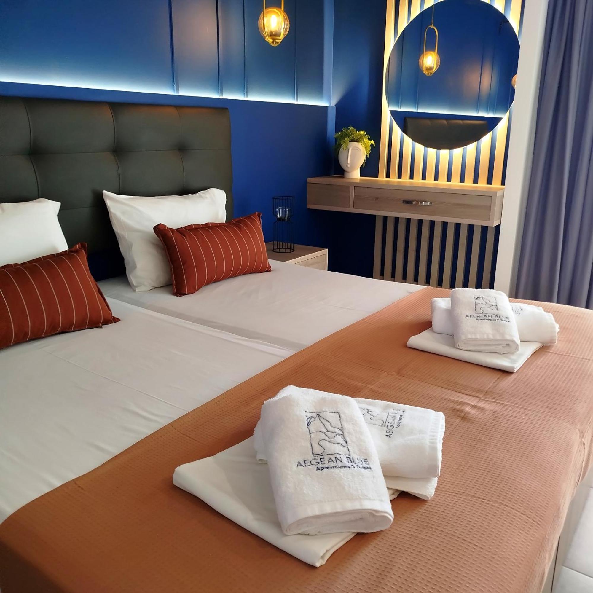 Aegean Blue Apartments & Suites Лептокария Екстериор снимка