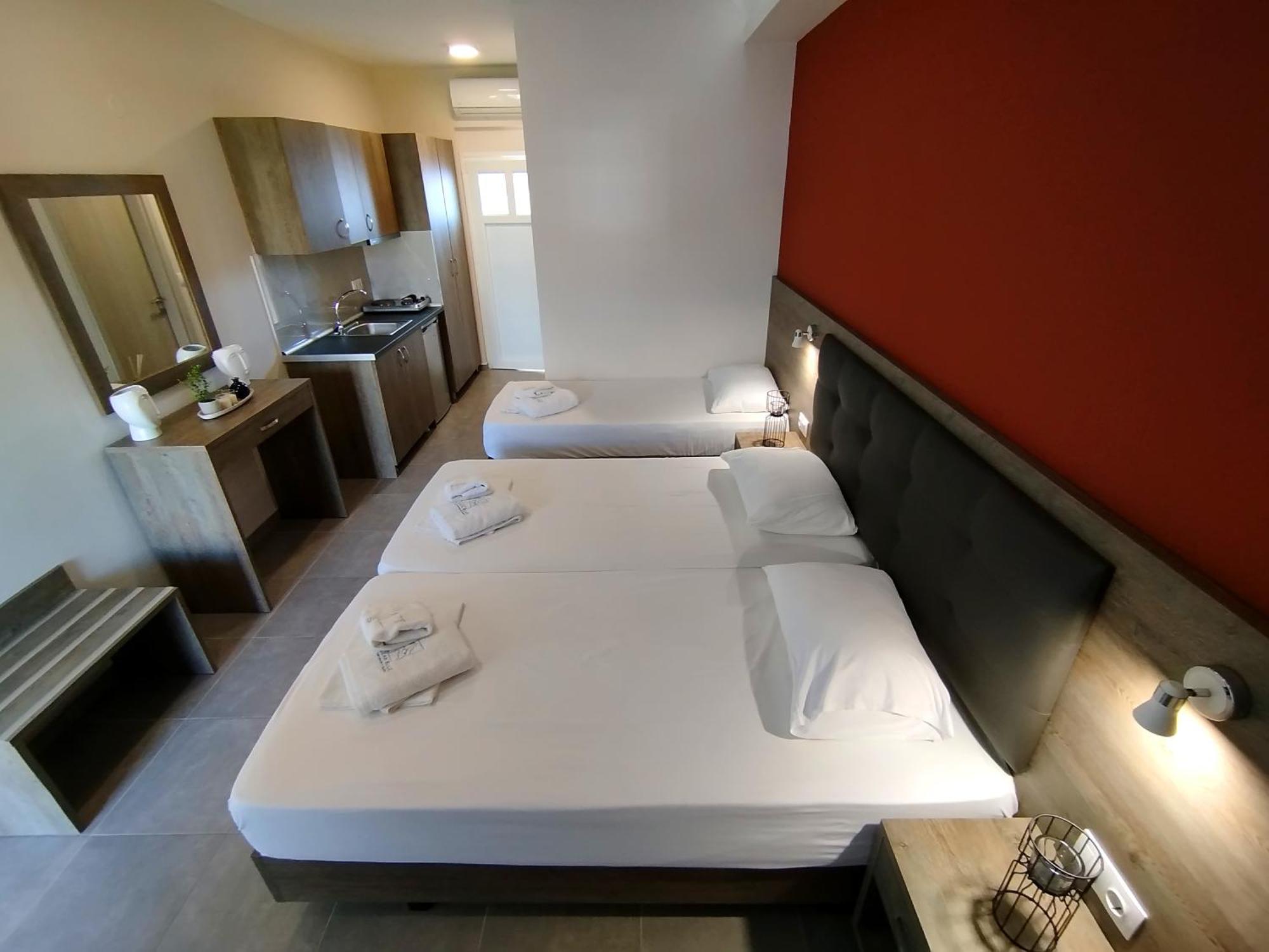 Aegean Blue Apartments & Suites Лептокария Екстериор снимка